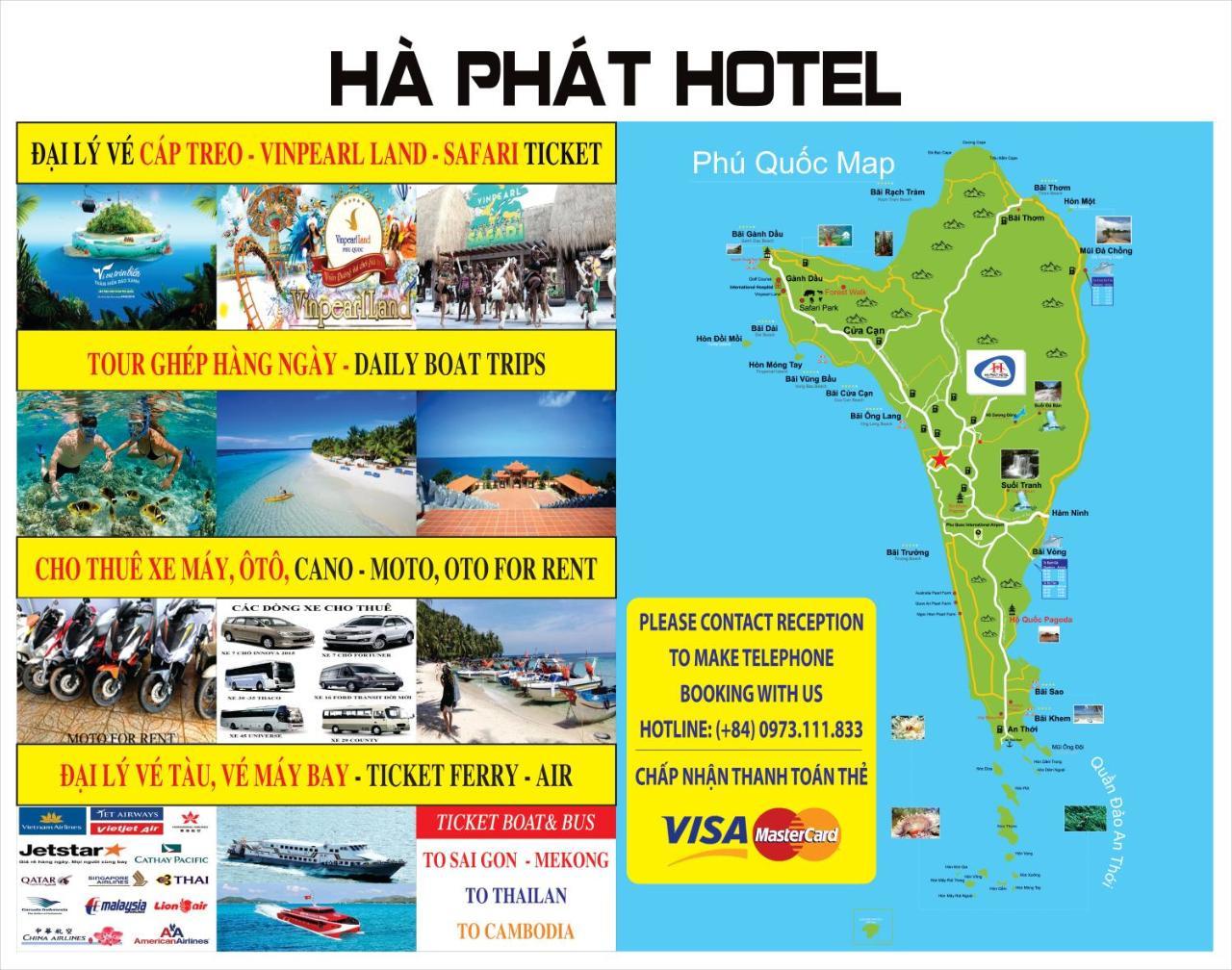 Ha Phat Hotel Duong Dong  Eksteriør billede